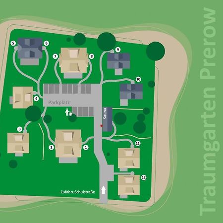 Traumgarten Villa Sanftmut Преров Екстериор снимка
